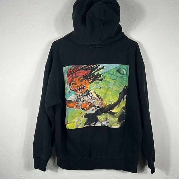 🔥🔥 TRIPPIE REDD Rap Band Graphic HOODIE SWEATSHIRT Men Sz Medium - GUC - Picture 2 of 11